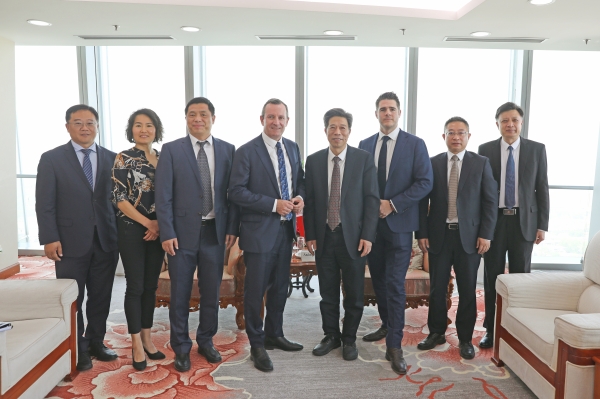 西澳大利亞州州長(cháng)麥高文一行訪(fǎng)問(wèn)中鋼集團